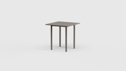 Taos Dining Table SQ Aluminum 30&#8243;