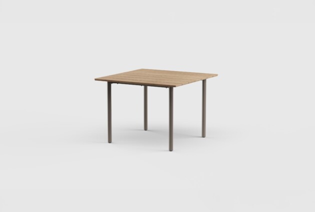 Taos Dining Table SQ Teak 42″