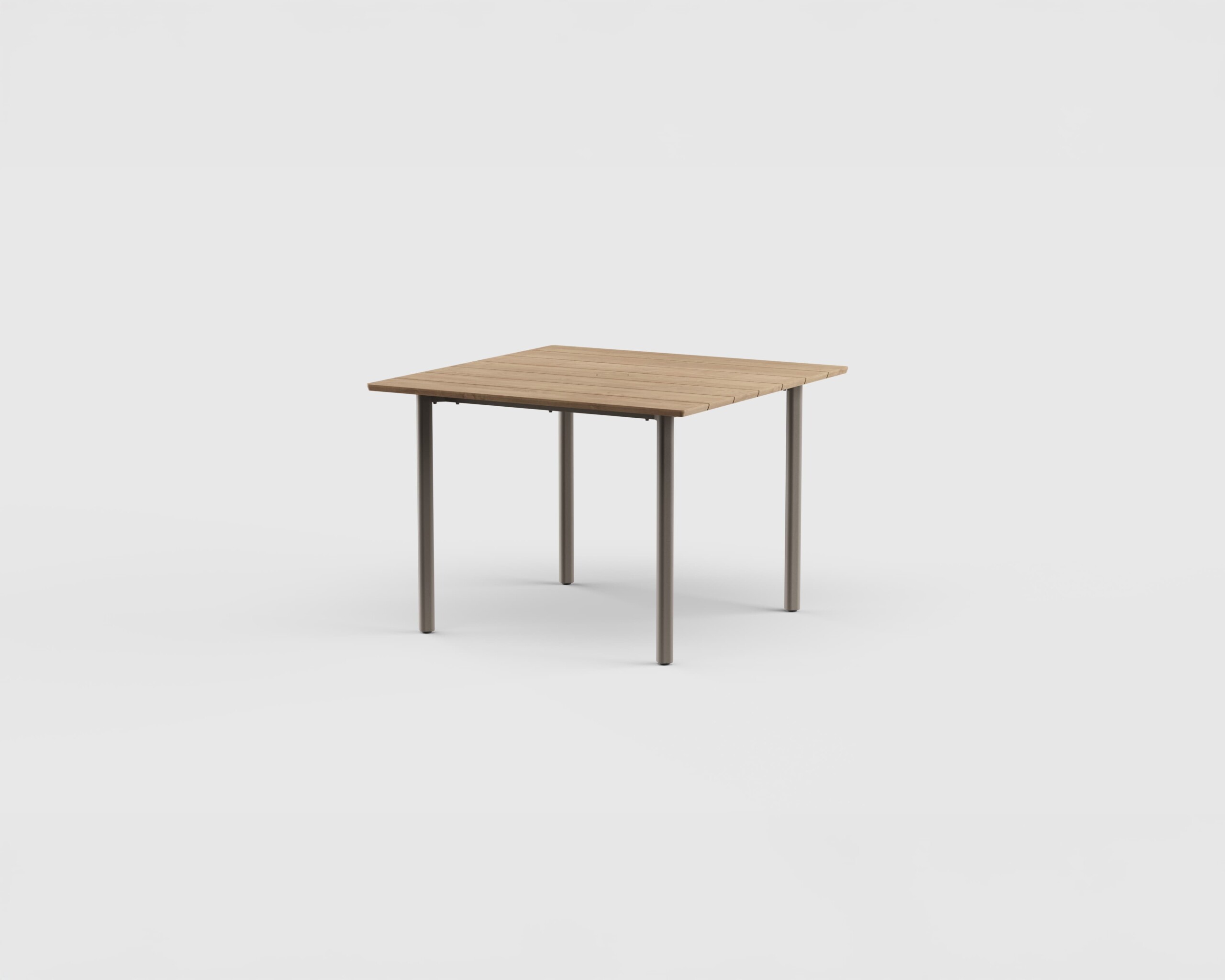 Taos Dining Table SQ Teak 42″