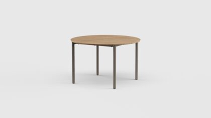 Taos Dining Table RD Teak 48″