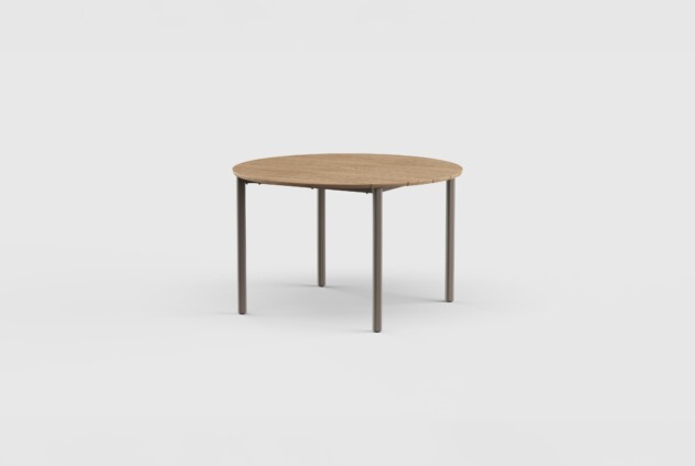 Taos Dining Table RD Teak 48″