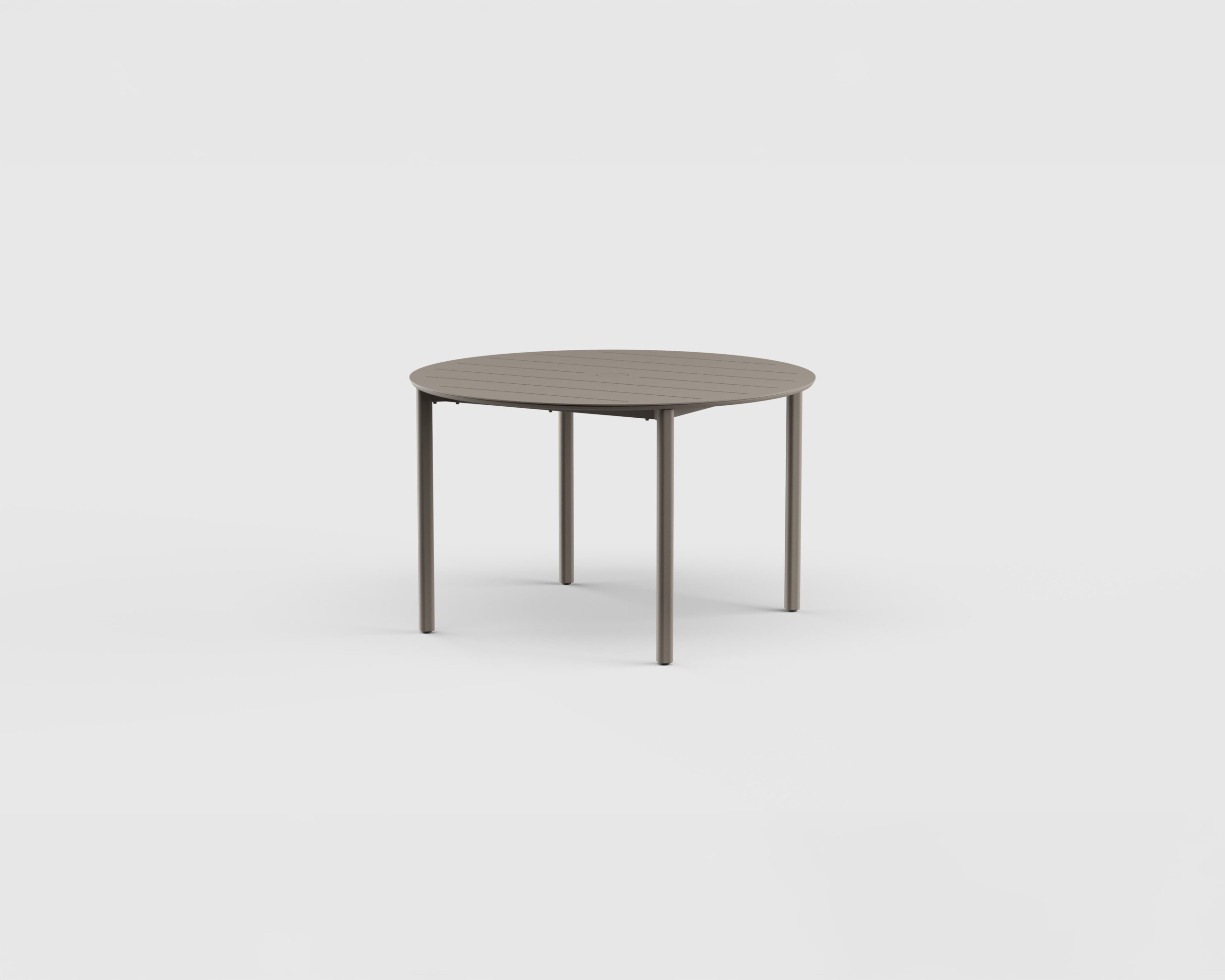 Taos Dining Table RD Aluminum 48″