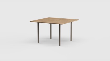 Taos Dining Table SQ Teak 48″