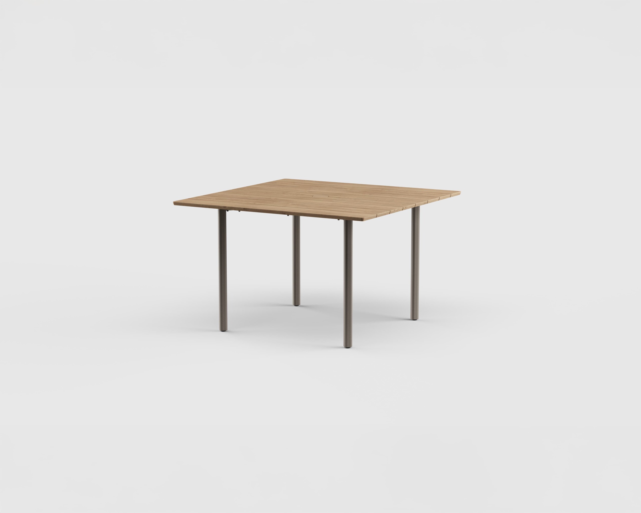 Taos Dining Table SQ Teak 48″