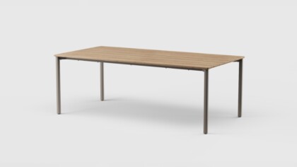 Taos Dining Table Rect Teak 84&#8243;