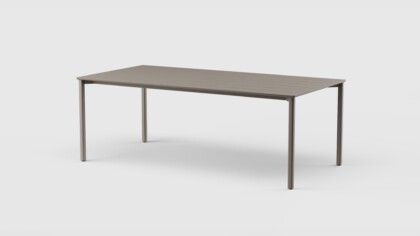 Taos Dining Table Rect Aluminum 84&#8243;