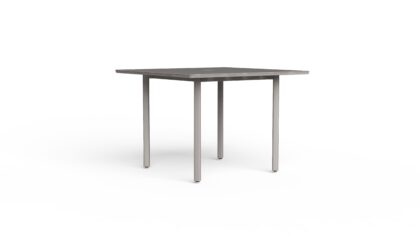 Taos Dining Table SQ Aluminum 42″