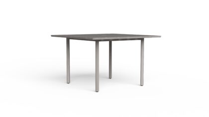 Taos Dining Table SQ Aluminum 48″