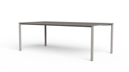 Taos Dining Table Rect Aluminum 84&#8243;