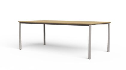 Taos Dining Table Rect Teak 84&#8243;