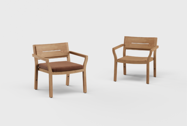 Yuki Lounge Chair Stackable
