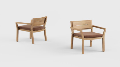 Yuki Lounge Chair Stackable